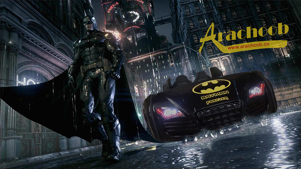 تخت خواب ماشین بتمن