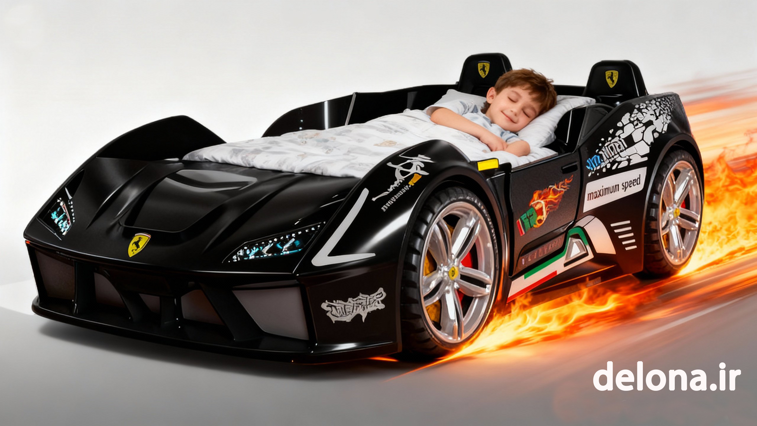 تخت خواب ماشین فراری