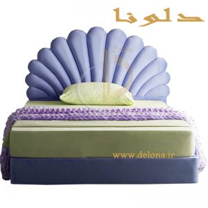 تخت خواب دونفره مدل صدفی