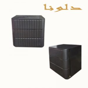 تخت خواب دونفره چستر با تاج کوتاه