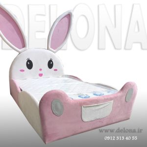 تخت خواب دخترانه نوجوان خرگوش