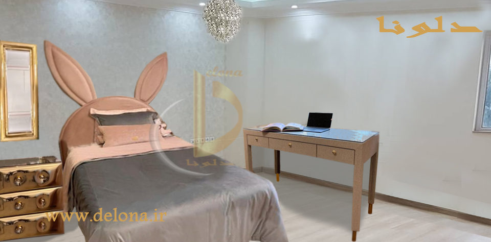 تخت خواب عروسکی مدل خرگوش