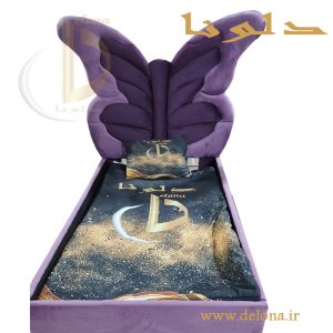 تخت خواب دخترانه فانتزی مدل پروانه