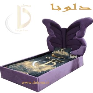 تخت خواب دخترانه فانتزی مدل پروانه