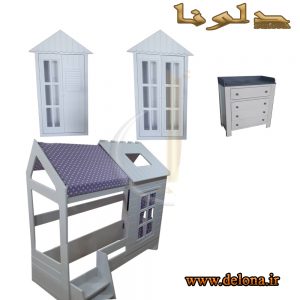 تخت خواب کلبه ای نوجوان