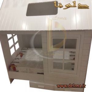 تخت خواب کلبه