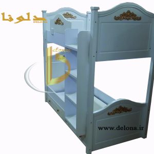 تخت خواب دوطبقه دخترانه