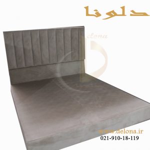 تخت خواب یکنفره مخمل