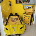 تخت خواب ماشین تسلا 