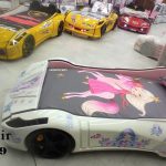 تخت خواب دخترانه تک شاخ