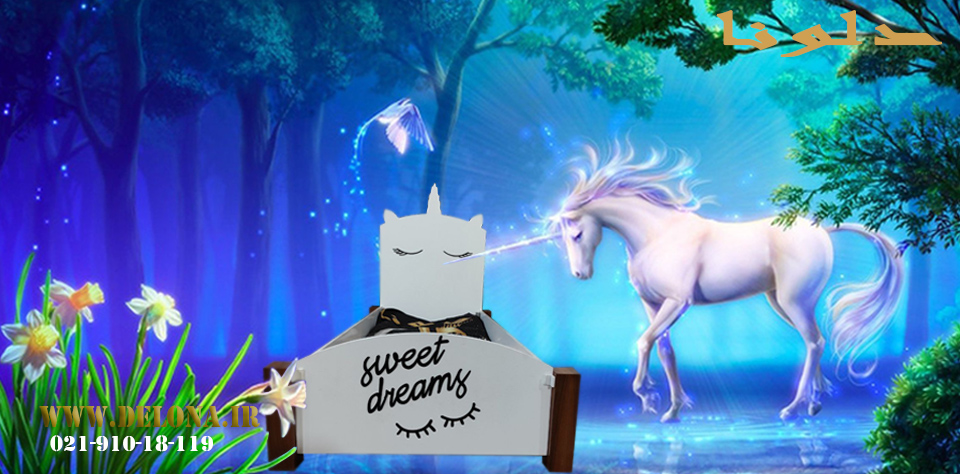 تخت خواب دخترانه نوجوان شیک