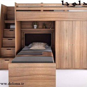 سرویس خواب دوطبقه کم جا